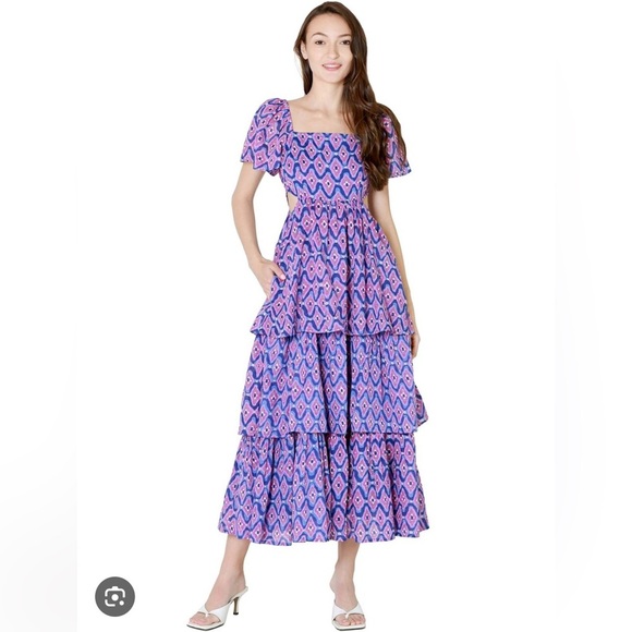 BANJANAN BONNIE DRESS - SURREAL DREAM GRANADA - Picture 1 of 5